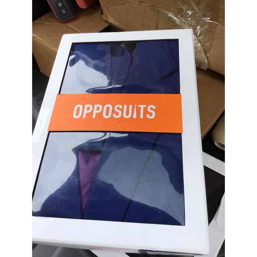 Opposuits, open box, navy royale, 16y
